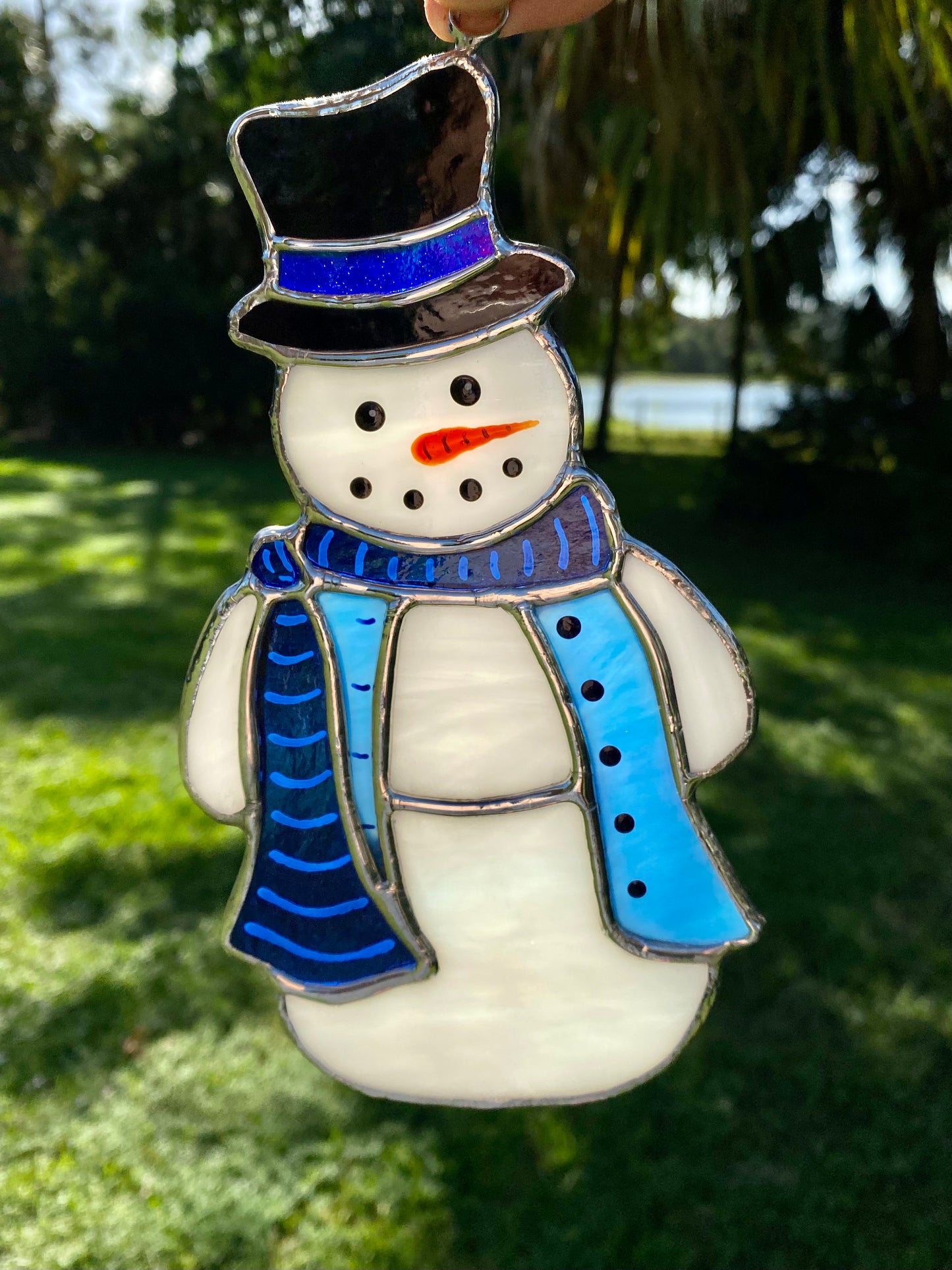 Winter Large Holiday- Cozy Snowman