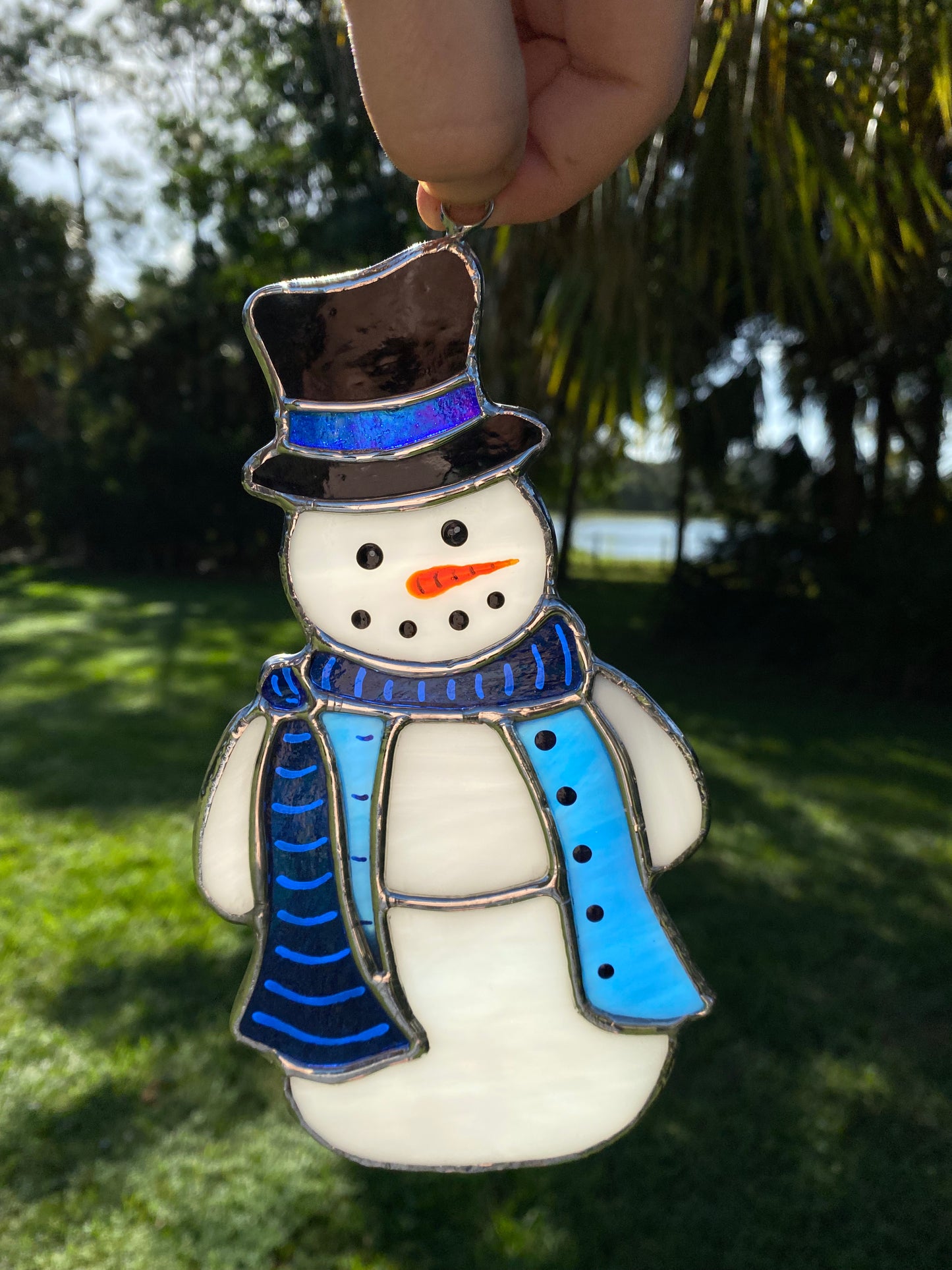 Winter Large Holiday- Cozy Snowman