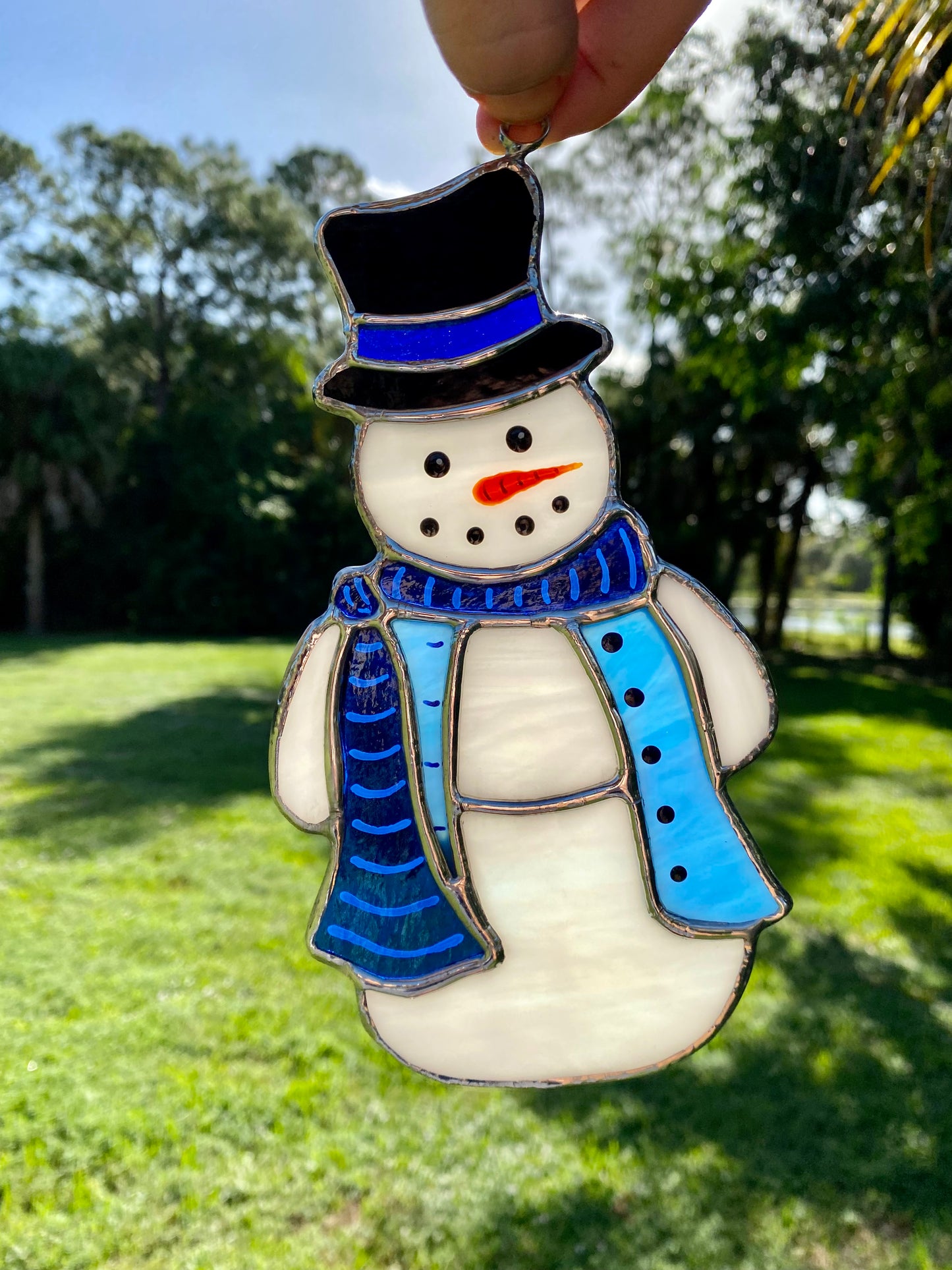 Winter Large Holiday- Cozy Snowman