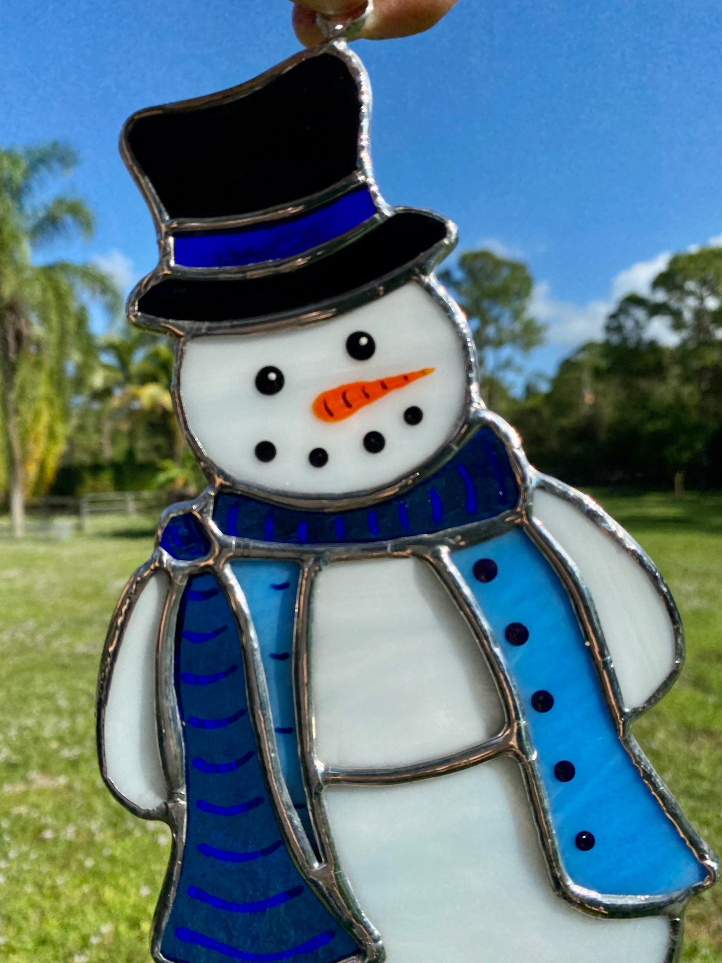 Winter Large Holiday- Cozy Snowman