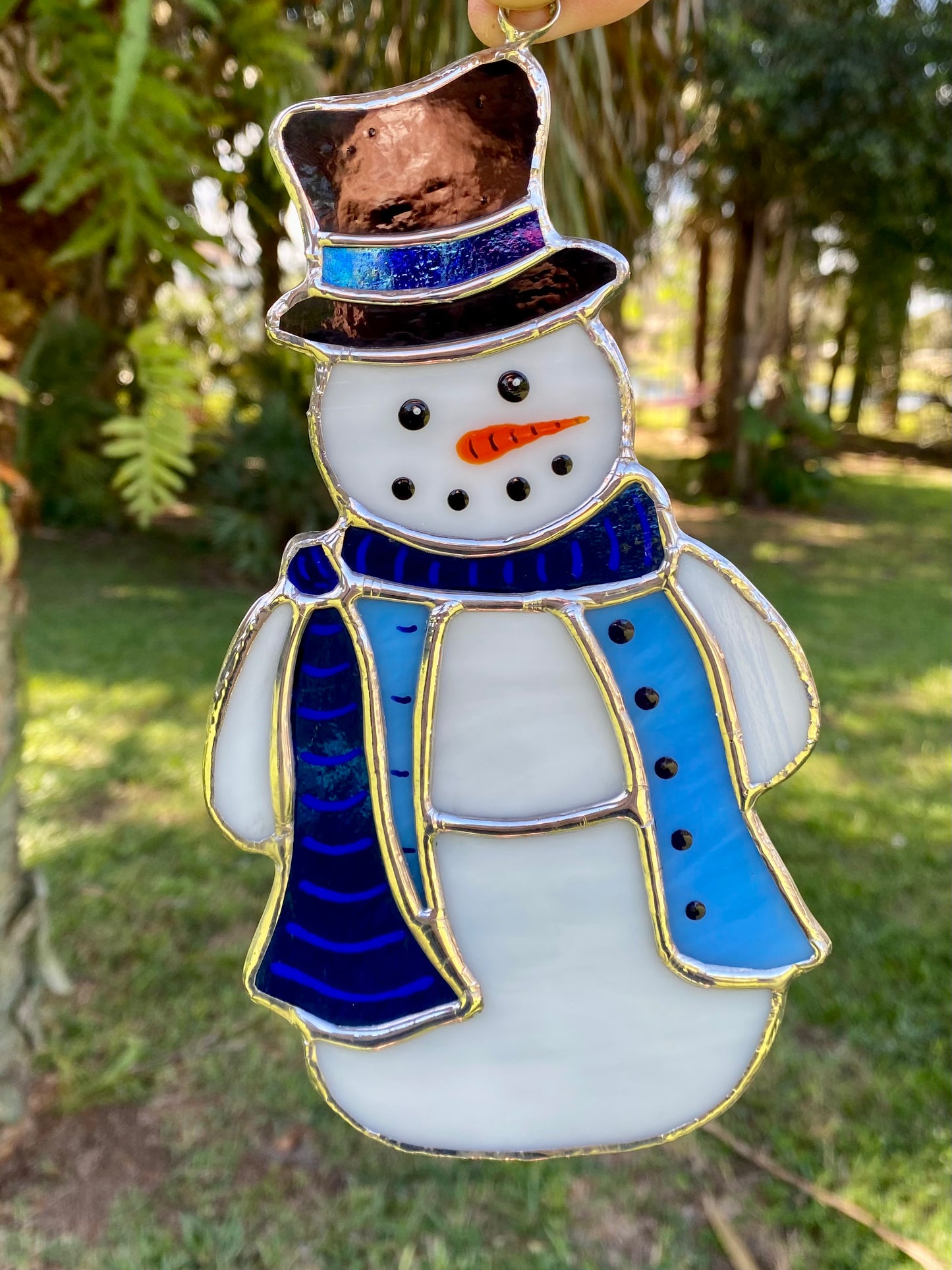Winter Large Holiday- Cozy Snowman