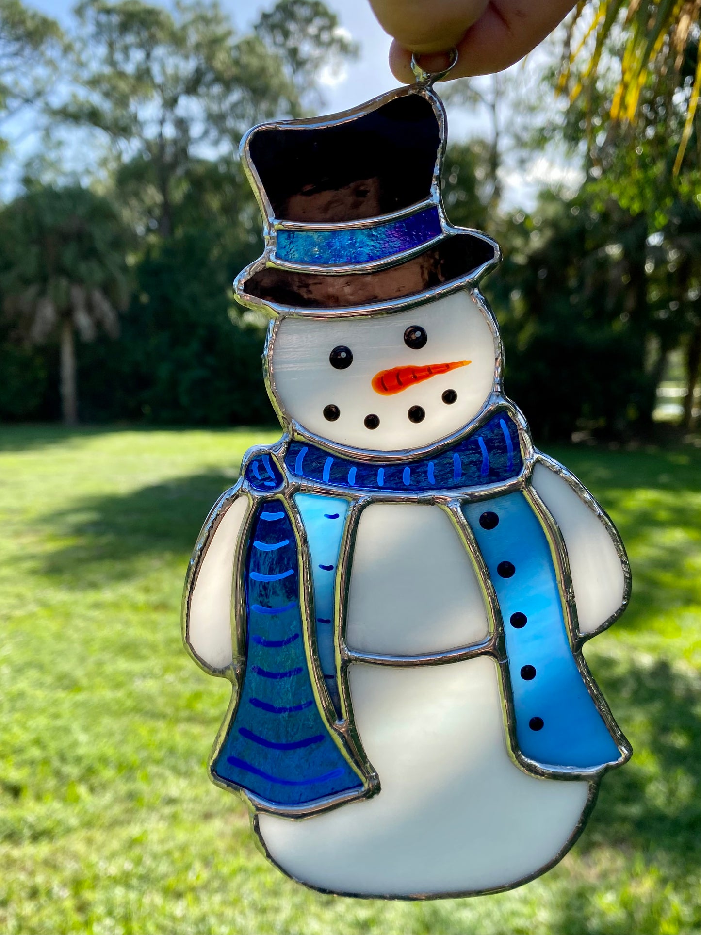 Winter Large Holiday- Cozy Snowman