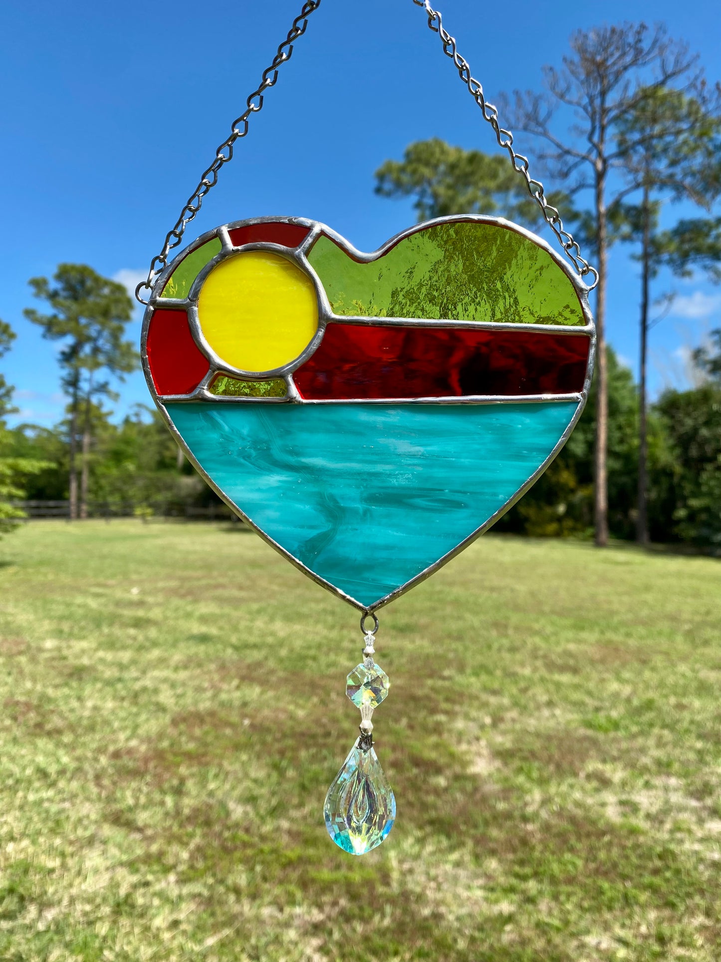 Sunrise Heart with Prism