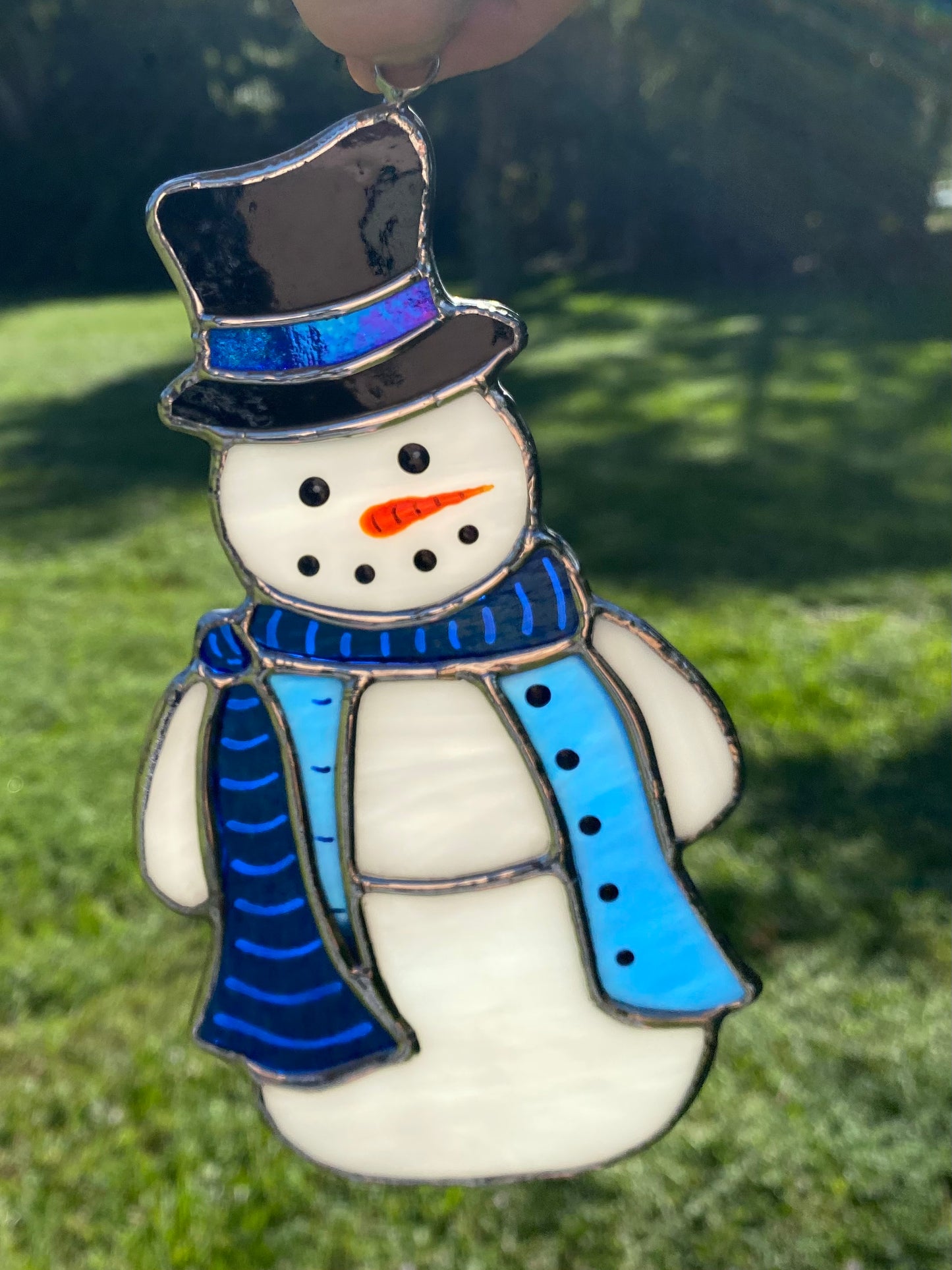 Winter Large Holiday- Cozy Snowman