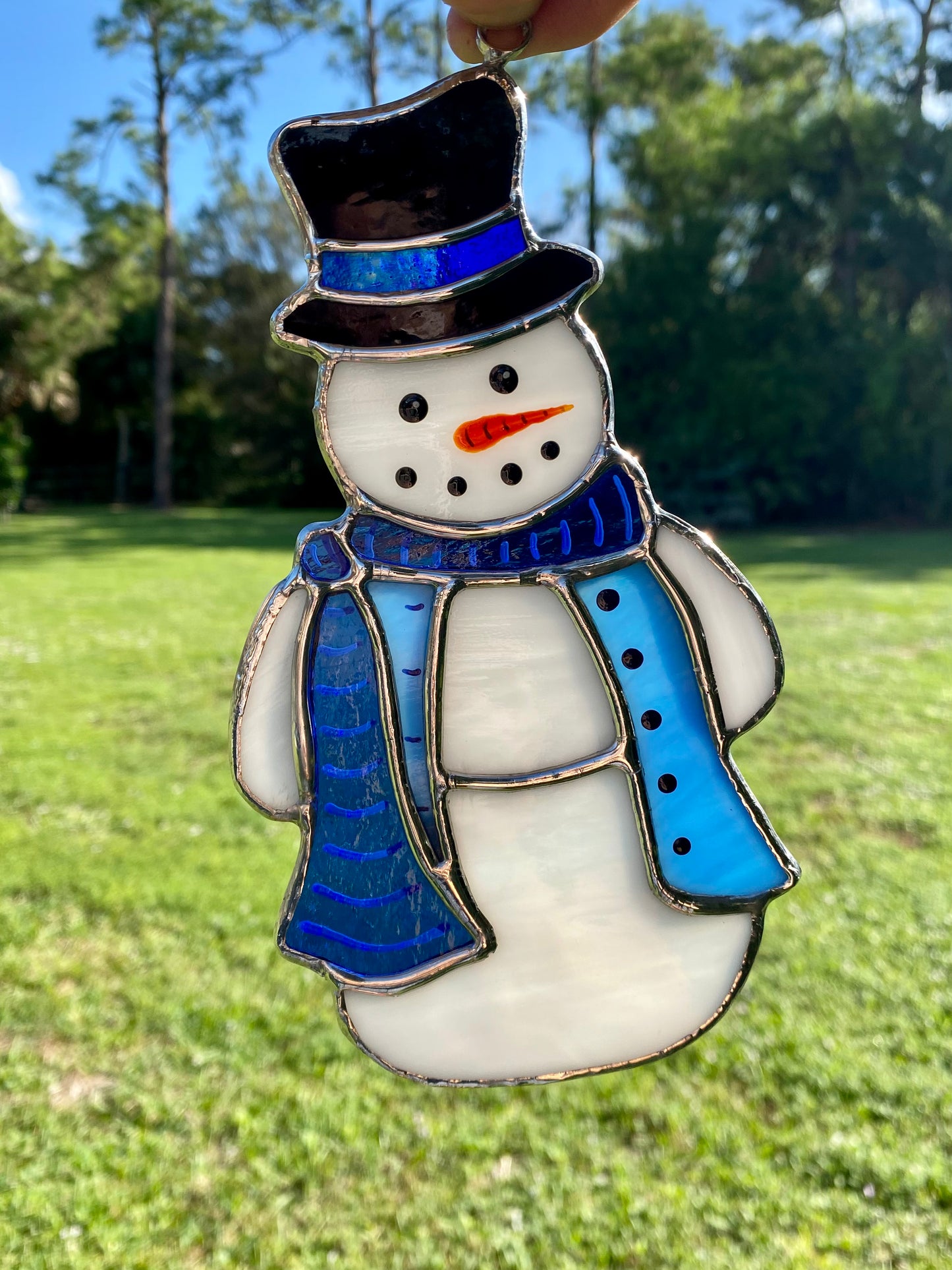 Winter Large Holiday- Cozy Snowman