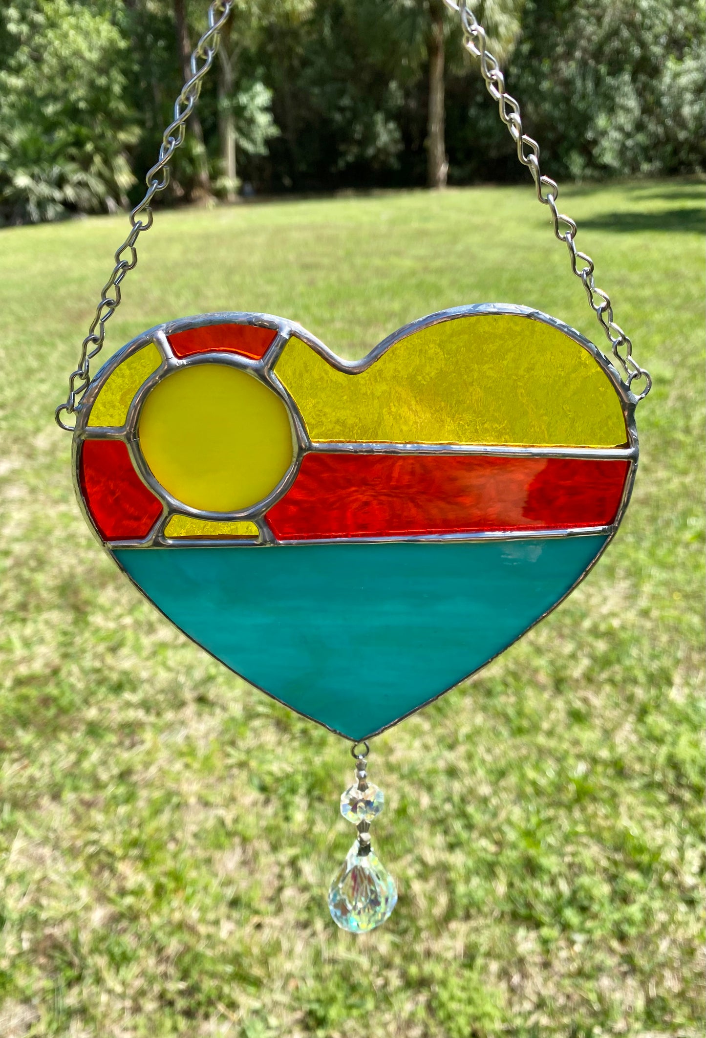 Sunrise Heart with Prism